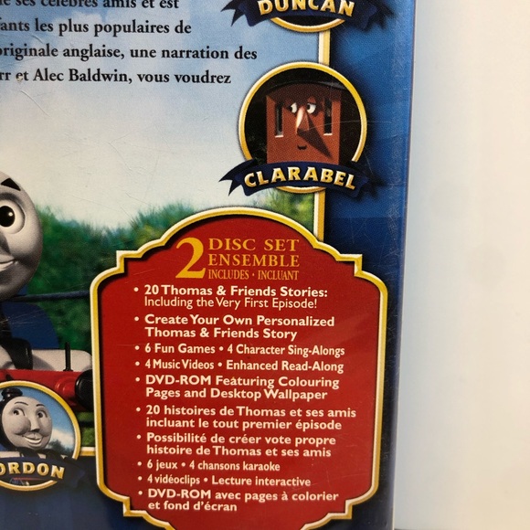 Thomas Friends: The Greatest Stories (DVD, 2010, 2-Disc Set, Canadian bilingual - Picture 3 of 5